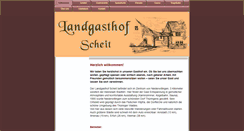 Desktop Screenshot of landgasthofscheit.de